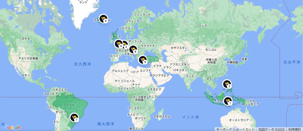 今日のジオゲッサー Geoguessr攻略まとめ 5665